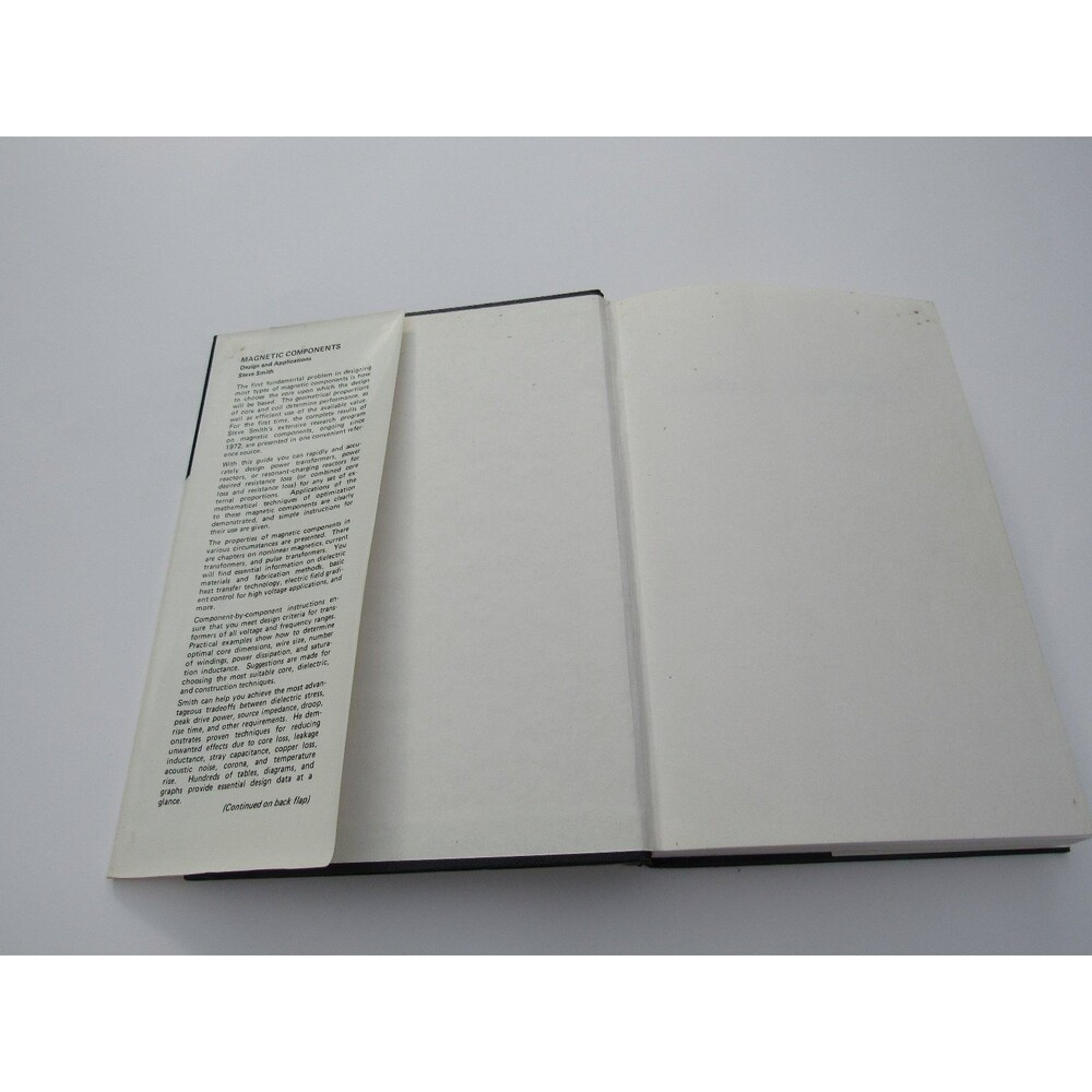 Magnetic Components Design & Applications Steve Smith 1985 First Printing Van - Picture 3 of 14